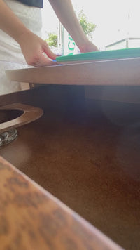 Mesa de Jogos Redonda para Carteado com 4 Gavetas e Porta-Copos — 4 Lugares com Tampo Reversível